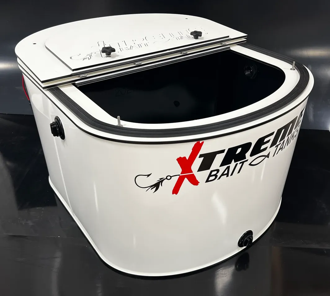 100 Gallon Bait Tank (120 Gal. Total, 47"x40"x26") - Image 4