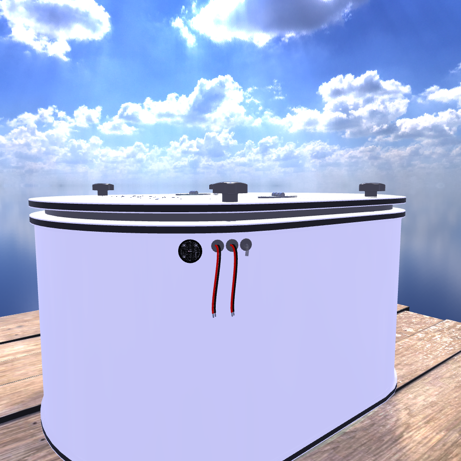 23 Gallon Bait Tank (30 Gal. Total, 32" x 24" x 18") - Image 4